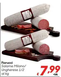 Pac Cash&Carry Fiorucci Salame Milano/Ungherese 1/2 offerta