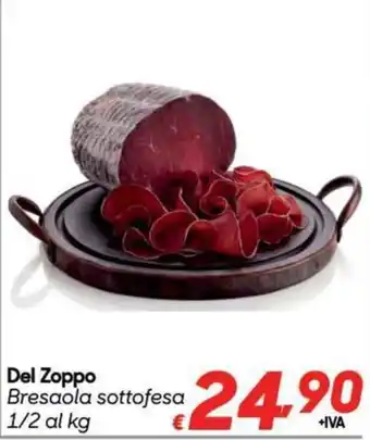 Del Zoppo Bresaola sottofesa
