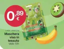 Ingroshop Lady Venezia Maschera viso in tessuto offerta