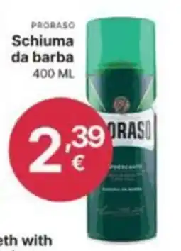 Ingroshop Schiuma da barba Proraso offerta