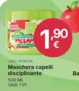 Ingroshop Lady Venezia Maschera capelli disciplinante offerta
