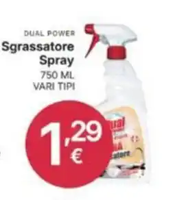 Ingroshop Dual Power Sgrassatore Spray offerta