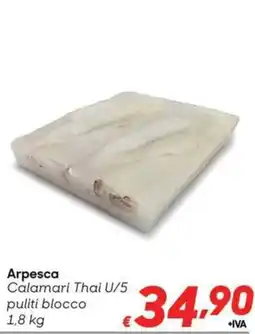 Pac Cash&Carry Arpesca Calamari Thai offerta