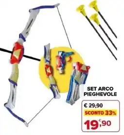Iperal Set arco pieghevole offerta