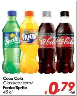 Pac Cash&Carry Coca Cola Classica/zero/ Fanta/Sprite offerta