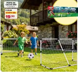 Iperal Porta da calcio 2in1 in plastica offerta