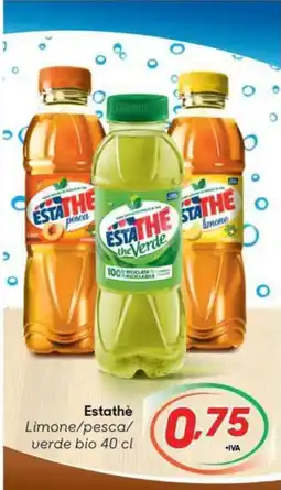 Pac Cash&Carry Estathe verde bio offerta