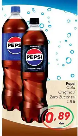 Pac Cash&Carry Pepsi Cola Original/Zero Zuccheri offerta