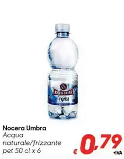 Pac Cash&Carry Nocera Umbra Acqua naturale/frizzante offerta