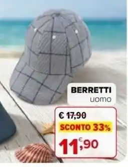 Iperal Berretti uomo offerta