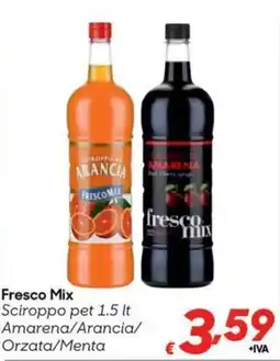 Pac Cash&Carry Fresco Mix Sciroppo offerta