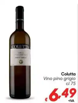 Pac Cash&Carry Colutta Vino pino grigio offerta