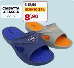 Iperal Ciabatta a fascia uomo offerta