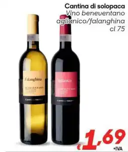 Pac Cash&Carry Cantina di solopaca Vino beneventano offerta