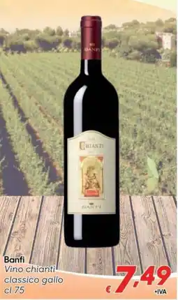 Pac Cash&Carry Banfi Vino chianti classico gallo offerta