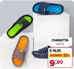 Iperal Ciabatta uomo offerta