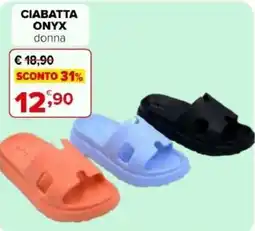 Iperal Ciabatta Onyx donna offerta