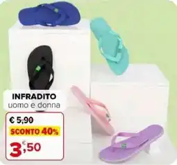 Iperal Infradito uomo e donna offerta