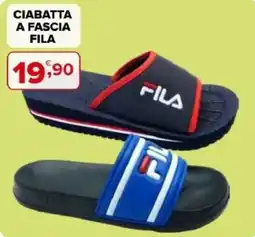Iperal Ciabatta a fascia Fila offerta