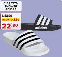 Iperal Ciabatta shower adidas offerta