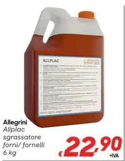 Pac Cash&Carry Allegrini Allplac sgrassatore forni/fornelli offerta