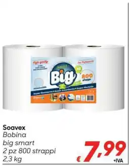 Pac Cash&Carry Soavex Bobina big smart offerta