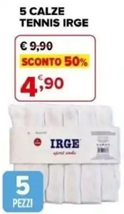 Iperal Calze tennis Irge offerta