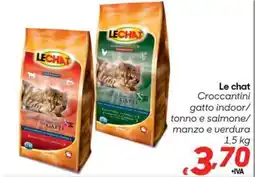 Pac Cash&Carry Le chat Croccantini gatto indoor offerta