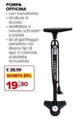 Iperal Pompa officina Wheeline offerta