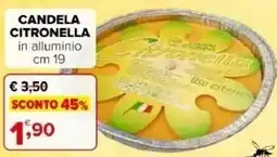 Iperal Candela citronella offerta