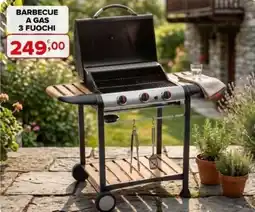 Iperal Barbecue a gas 3 fuochi offerta