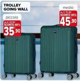Iperal Trolley going wall offerta
