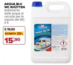 Iperal Akqua blu WC Rhütten offerta