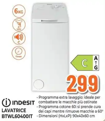 Indesit lavatrice