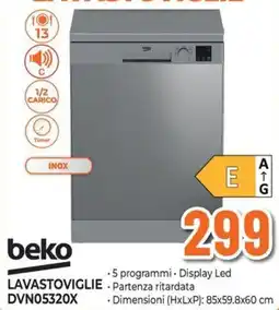 Extracoop Beko lavastoviglie Dvn05320x offerta