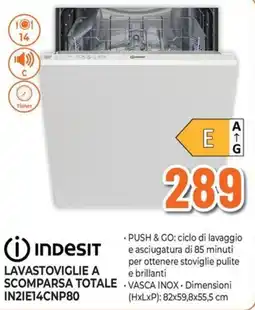 Extracoop Lavastoviglie a scomparsa totale Indesit offerta