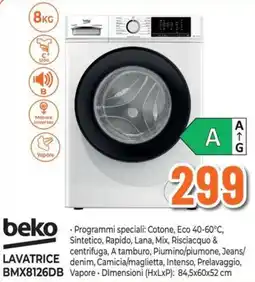Extracoop Beko lavatrice BMX8126DB offerta