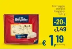 Aldel Discount Formaggio edeipilz Bergader offerta