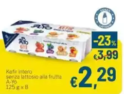 Aldel Discount Kefir intero senza lattosio alla frutta A-Yo offerta