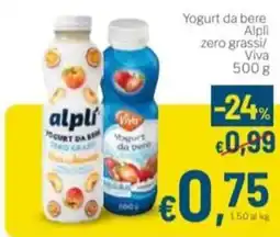 Aldel Discount Yogurt da bere Alpli offerta