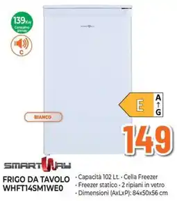 Extracoop Smartway frigo da tavolo offerta