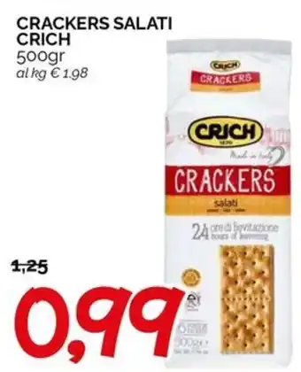 Crackers salati Crich