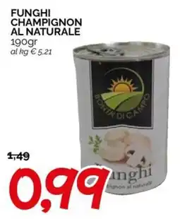 Hardis Funghi champignon al naturale offerta