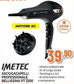 Extracoop Imetec asciugacapelli professionale bellissima p7 3200 offerta