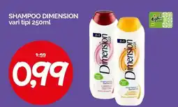 Hardis Shampoo Dimension offerta