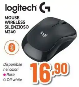 Extracoop Logitech mouse wireless silenzioso M240 offerta
