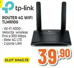 Extracoop tp-link router 4g wifi tlmr100 offerta