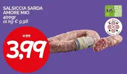 Hardis Salsiccia Sarda Amore Mio offerta