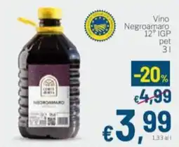 Aldel Discount Vino Negroamaro offerta