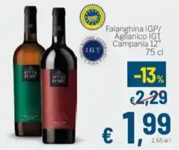 Aldel Discount Falanghina IGP/ Aglianico IGT Campania offerta
